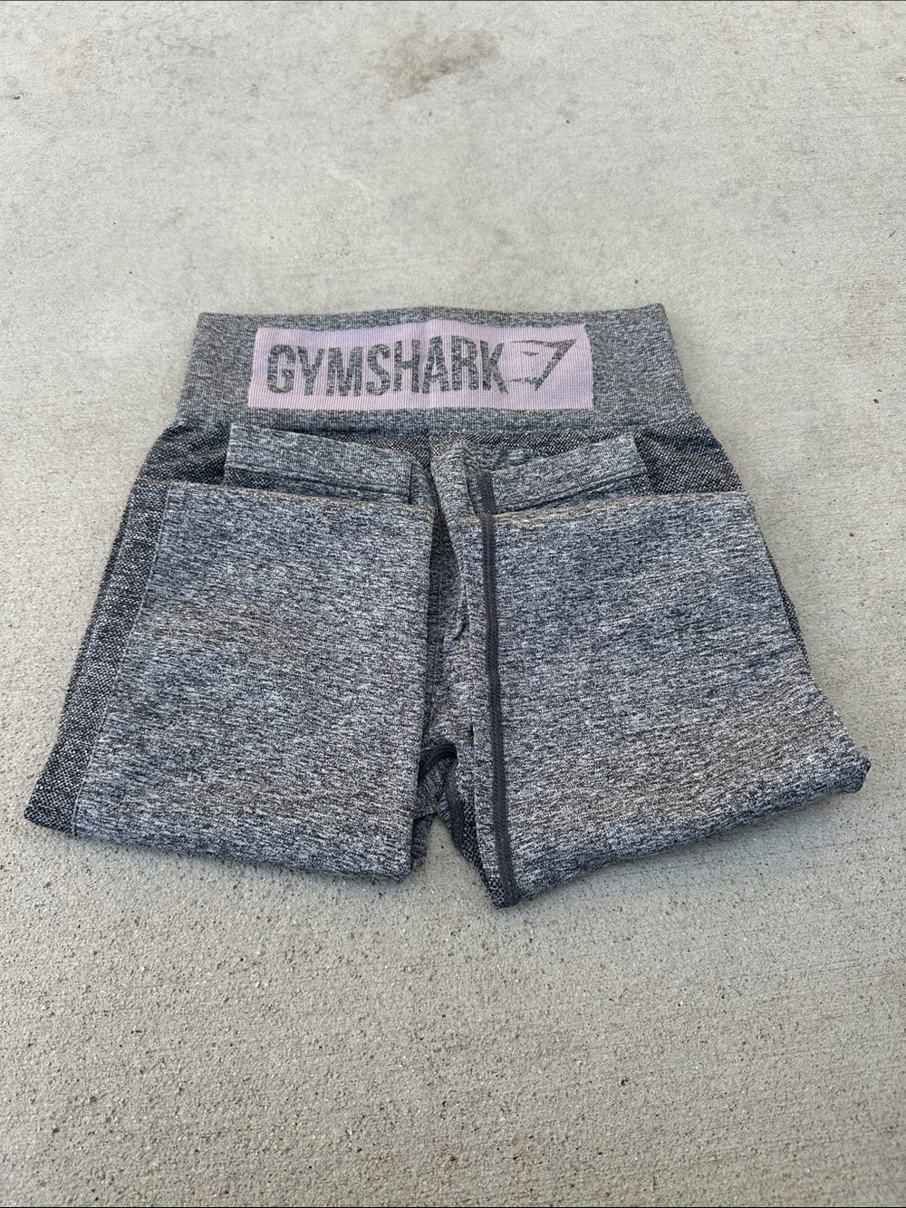 Gymshark Gray Heather High-Waist Leggings